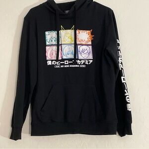 My Hero Academia Hoodie Mens Small Himiko Toga Pullover Hooded Sweatshirt